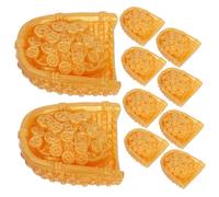 HANABASS 10 Pièces Décorations Dorées pour an Chinois Ornements Miniatures Symbolisant Richesse pour Micro Décoratif