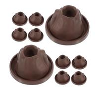 HANABASS 10 Pièces Kit de Modèles de avec Base pour Expériences Éruptions Éducatif Scientifique DIY pour Garçon Fille Création Manuelle et Apprentissage Créatif