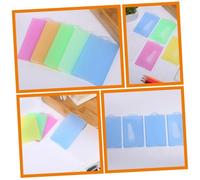 HANABASS 10 pièces Pochette Carte Bus Couleur Candy Set de Protège Cartes Id Transparent Anti-chute pour Bancaires et Identité