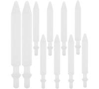 HANABASS 10 Pièces Pointes de Stylo Marqueur Acrylique Remplacement Pratique pour Stylo Peinture Blanc Accessoires pour Art et Bricolage