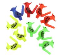 HANABASS 10 Pièces Sifflet pour Enfants Drôle Sifflet Canard Sifflet Oiseau Flûte Oiseau Sifflet Dessin Animé Sifflet Oiseau Appelant Sifflet Jouets Musicaux Éducatifs Enfants Sifflet
