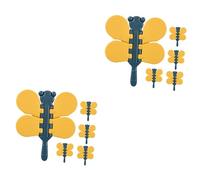 HANABASS 10 Pièces Verrous Sécurité Fenêtre Coulissante pour Garçon Fille Limiteurs de Porte et Fenêtre Sans Perçage Protection Accident pour Garçon Fille et Maison Installation Facile