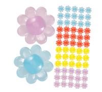 HANABASS 100 pièces Lot de Perles pour Rayons de Vélo Garçon Fille Accessoires Vélo Colorés Faciles à Installer Décorations Originales pour Roues Amélioration Visibilité Nocturne