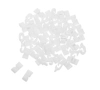 HANABASS 100pièces Connecteurs pour Cages Animaux Clips de Sécurité pour Parcs à Chiens Fermoirs pour Enclos de Chat Fixations pour Cages de Lapin de Remplacement pour Mécanismes