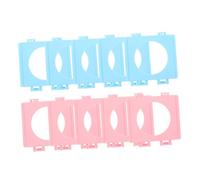 HANABASS 10pièces Connecteurs pour Tunnels de Hamster de Rechange pour Cages Modules Externes pour Tuyauterie Accessoires pour Petits Animaux Système de Fixation pour Habitat