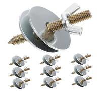 HANABASS 10pièces Kit De Fixation pour Cage à Oiseaux De Vis Et Rondelles pour Hamster Et Perroquet Outils De Sécurisation Et Installation pour Cages à Animaux