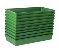 HANABASS 10pièces Plateaux Mousse pour Compositions Lot de Plateau à Boue Plastique