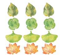 HANABASS 120 Feuilles Bloc-notes Adhésifs Feuille D’érable, Papier | Design Nature Inspiré, Écriture Nette, pour Journaling, Écrans et Carnets