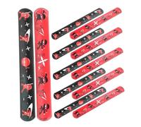 HANABASS 12pièces Bracelets Ninja Slap Pour Garçon Fille Jouets Créatifs Pour Décorations De Fête Bracelets à Pression Pour Garçon Fille