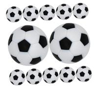 HANABASS 12pièces Lot de Mini-balles Foot De Rechange Foot Ballons Compacts Et Légers Accessoires De Jeu