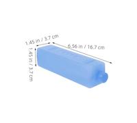 HANABASS 15 Pièces Ice Packs Réutilisables pour Congélateur et Refroidisseur Bloc Réfrigérant pour Conservation Alimentaire et Refroidissement Rapide