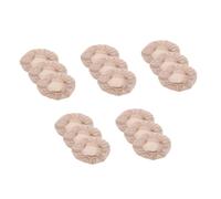 HANABASS 15 Pièces Lot de Doublures Corbeille pour Fermentation Housse Ovale pour Banneton Style Campagne Européenne Facile à Nettoyer pour Cuisson et Maison