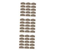 HANABASS 150 Pièces Lot de Mini Clôtures Modèles Micro Paysage Miniature pour Maison Poupée et Projets DIY Créatifs