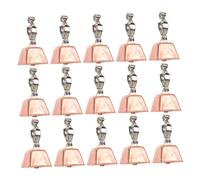 HANABASS 15pièces Cloches Clip pour à Alarme De Touche Sonore pour Mer Terre Indicateur De Morsure De Poisson