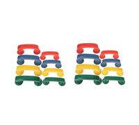 HANABASS 16 Pièces Simulation Handset Toy For Realistic Plastic Pretend Play Whisper Phones For Classroom Enhancing Communication Language And Cognitive Skills