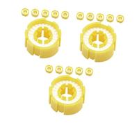 HANABASS 18 Pcs Accessoires Automatiques et Manuels pour Gilets de Kit Bobine de Gonflage pour Gilets Gonflables et Snorkeling Activation Rapide et Polyvalente