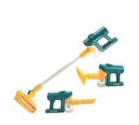 HANABASS 1Ensemble Aspirateur pour Garçon Fille Effets Sonores et Lumineux de Simulation Aspirateur Éducatif pour Nettoyer de Ménage pour Filles