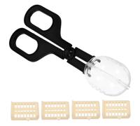 HANABASS 1ensemble Cage Multifonctionnelle pour Élevage De Reines Complet Outils Apiculture avec Clip Et Coupelles pour Prise Charge des Abeilles