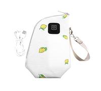 HANABASS 1ensemble Chauffe-biberon Portable Usb Pochette Thermique Pour Lait De Réchauffement De Lait Compatible Voiture Modes De Température Ajustables Facile à Utiliser Pour Nuits