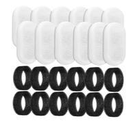 HANABASS 1ensemble Filtre De Fontaine pour Animaux Pack De Filtres Et Éponge pour Distributeur Eau pour Chats Et Chiens Remplacement Facile Et Compatible avec Divers Modèles