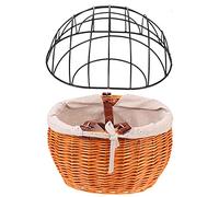 HANABASS 1pièce Panier Rotin pour Vélo Panier pour Animaux pour Chats Et Chiens Résistant Et Pratique Couleur Aléatoire