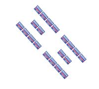 HANABASS 2 Ensembles Bannière Élections Présidentielles Drapeaux À Main Colorés Pour Campagne Et Fête 10 Pièces * 2