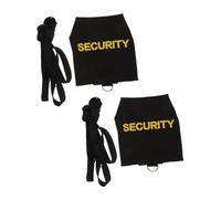 HANABASS 2 Ensembles Harnais Lézard Réglable pour Reptiles Extérieur Veste Confortable et Légère avec Laisse Détachable pour Dragons Geckos et Caméléons Lot