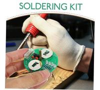 HANABASS 2 Ensembles Kit DIY Électronique Gyroscope LED Accessoires Soudure Pratique Formation Compétences Soudure pour Amateurs Expérimentés