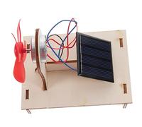 HANABASS 2 Ensembles Kit Éducatif Solaire Bois à Assembler pour Garçons et Filles DIY Scientifique Dexpérimentation Pédagogique pour Garçon Fille Projet Éducatif de Construction Solaire