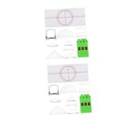 HANABASS 2 Ensembles Kit Expérimentation Optique Physique avec Lentille Miroir Concave et Triangulaire Outils et Portables pour Enseignement Laboratoire et Classe