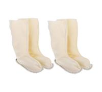 HANABASS 2 Paires Doublures Chaudes pour Semelles Intérieures Thermiques Respirantes Confortables et Amovibles pour Pluie et Travail Protection Hiver et