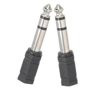 HANABASS 2 pièces Adaptateur Casque Audio vers Femelle Convertisseur Stéréo et PE Lot pour Équipements Audio