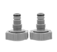 HANABASS 2 pièces Adaptateur Tuyau Piscine Ø 32 mm Connecteur Étanche pour Vidange Rapide Raccords pour Entretien Facile 2 pcs