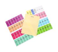 HANABASS 2 pièces Autocollants pour Clavier de Piano Amovibles Décalques Pratiques Débutants Matériau Étanche et Fin pour Clavier Électronique Outils Pédagogiques Musique