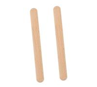 HANABASS 2 pièces Erhu Mute de Hêtre Sourdine Pratique pour Du Volume sans Altération Tonalité Accessoire de Pratique pour Débutants Atténuation Du Protection Pont