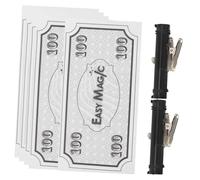 HANABASS 2 Pièces Fils Invisibles pour Magicien Accessoires de Levitation Noirs Stables pour Tours de Scène et Illusions Flottantes