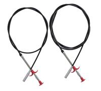 HANABASS 2 pièces Outils de Débouchage Flexible Pinces de Ramassage à Griffes Rétractables Accessoires Drainage Cuisine et Salle de Bain Extraction Facile des Obstructions et Débris