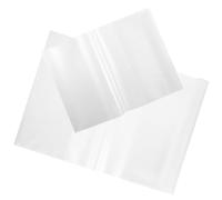HANABASS 20 Pièces Couverture Transparente de Cahier en Pp Épaisse, Protection Pratique sans Découpe ni Collage, pour Documents et Livres Maison L'école