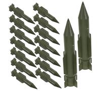 HANABASS 20 pièces Modèle de Fusée Hypersonique Éducatif de Construction pour Garçon Fille Lance Roquettes Réaliste pour Jeux de Simulation et Jeu de Rôle Spatial