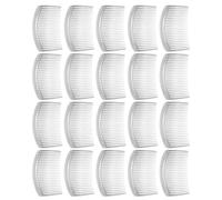 HANABASS 20 Pièces Peigne à Cheveux en Plastique à 23 Dents, Peigne Latéral Coiffure, Forme Ergonomique, pour Cheveux, Coiffage Quotidien et Coiffure de Demoiselle D'honneur