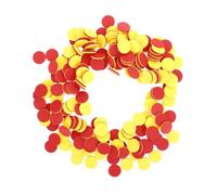 HANABASS 200 pièces Compteurs Ronds Bicolores EVA pour Apprendre à Compter Outils de Classe pour Garçons et Filles Aide Visuelle Mathématiques Logique et Résolution de Problèmes