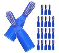 HANABASS 20pièces Brosse à Dents Mini Portable Pour Voyage Résistante à Usure Avec Poils Souples Adaptée Aux Prisons Et Centres De Réinsertion
