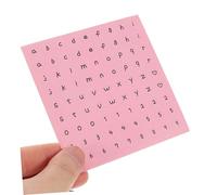 HANABASS 24 Feuilles Autocollants Lettres et Chiffres Colorés pour Scrapbooking Stickers Décoratifs Étanches pour Journaux Carnets Cartes DIY Accessoires Créatifs Petite Faciles à Utiliser