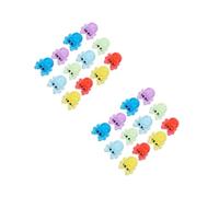 HANABASS 24 Pièces Mini Figurines Résine Lumineuses Petites Araignées Phosphorescentes pour Décoration DIY Micro Paysage Accessoires Décoratifs pour Bureau Jardin et Halloween