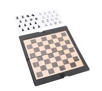 HANABASS 2ensemble Jeu Échecs Magnétique Pliable Parties Échiquier Magnétique Portable Jeu De Société International pour Adultes