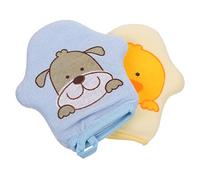 HANABASS 2pièces De Toilette Avec Éponge à Shampoing Et Brosse De Bain Brosse De Douche Pratique Pour Garçon Fille Et Adulte