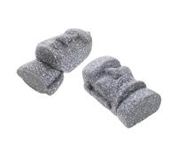 HANABASS 2pièces Moai Keychain Pendant Miniature Stone Sculpture Décor Pour Clés De Voiture Et Accessoires De Unique Et Pratique