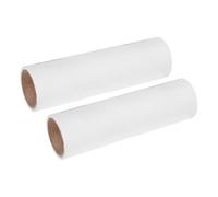 HANABASS 2rouleaux Anti-Peluches Réutilisable pour Vêtements Papier Adhésif pour Nettoyage Facile De Poils Et Débris Recharges De Rouleau Collant