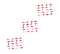HANABASS 3 Ensembles Drapeaux À Main Angleterre Fanions Nationaux Portables Pour Décorations De Support De Match 20 Pièces * 3