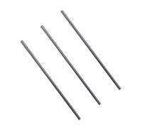 HANABASS 3 Pièces Bâtonnet Mélangeur Usage Polyvalent en Graphite Noir Haute Résistance Tige D'agitation Facile à Manipuler pour Fusion et Moulage en Laboratoire